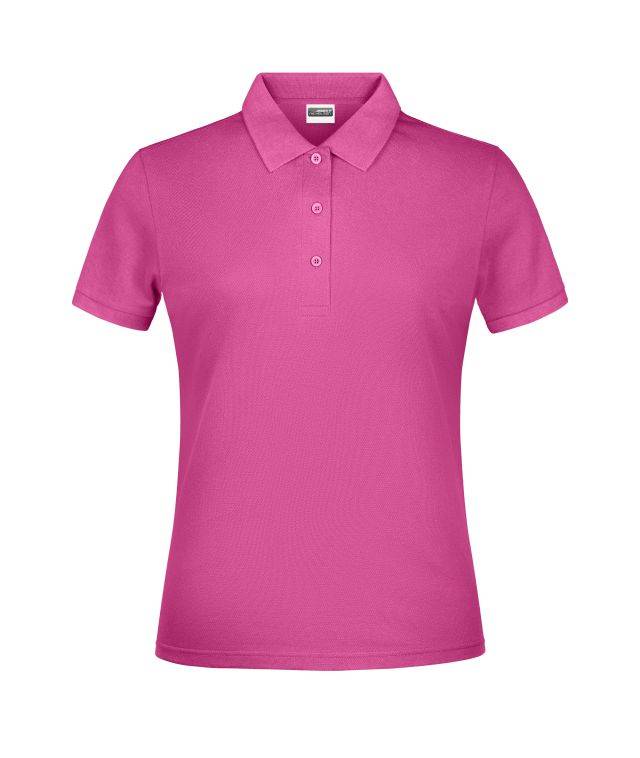 Promo Polo Lady Klassisches Poloshirt pink, Gr. XL