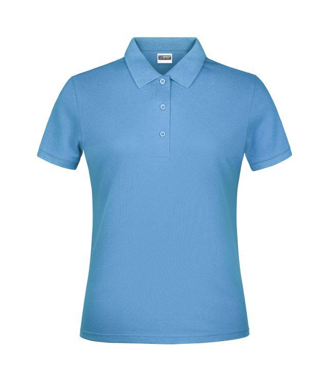 Promo Polo Lady Klassisches Poloshirt blau, Gr. XS