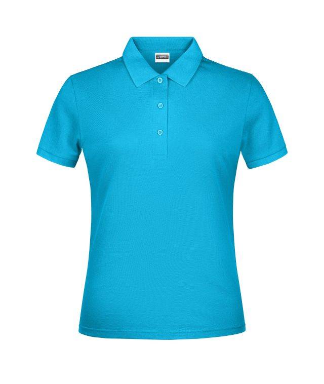 Promo Polo Lady Klassisches Poloshirt blau, Gr. S
