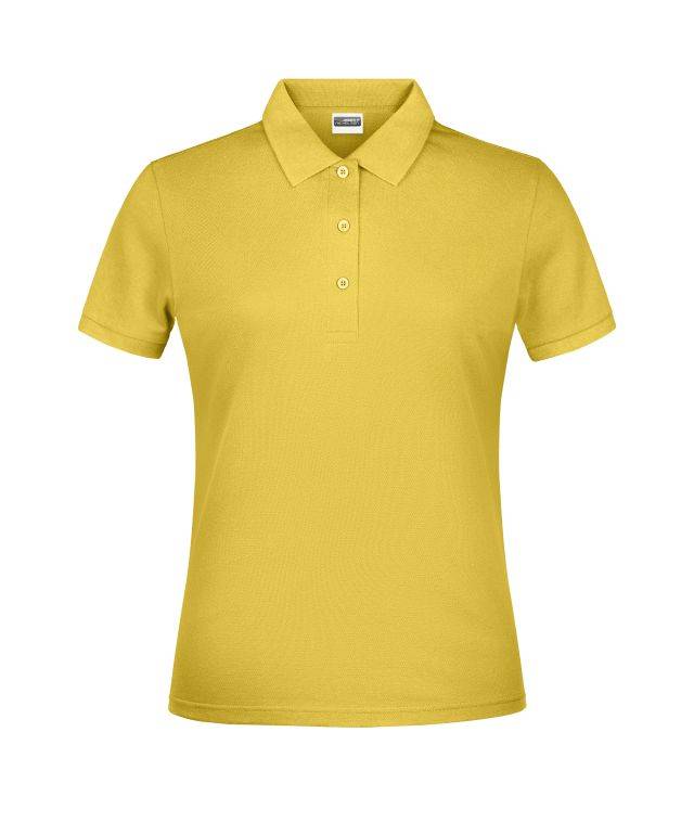 Promo Polo Lady Klassisches Poloshirt gelb, Gr. XXL