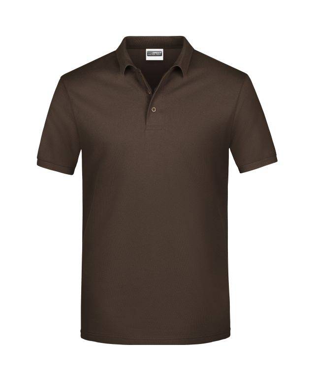 Promo Polo Man Klassisches Poloshirt braun, Gr. XXL
