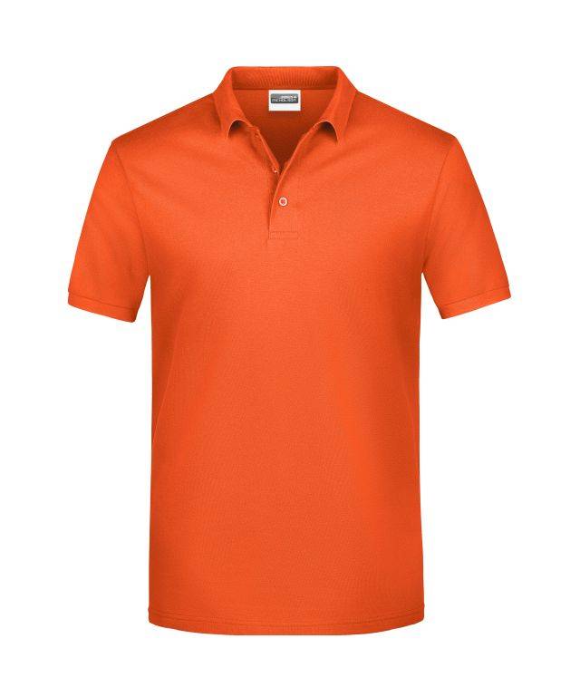 Promo Polo Man Klassisches Poloshirt orange, Gr. 5XL