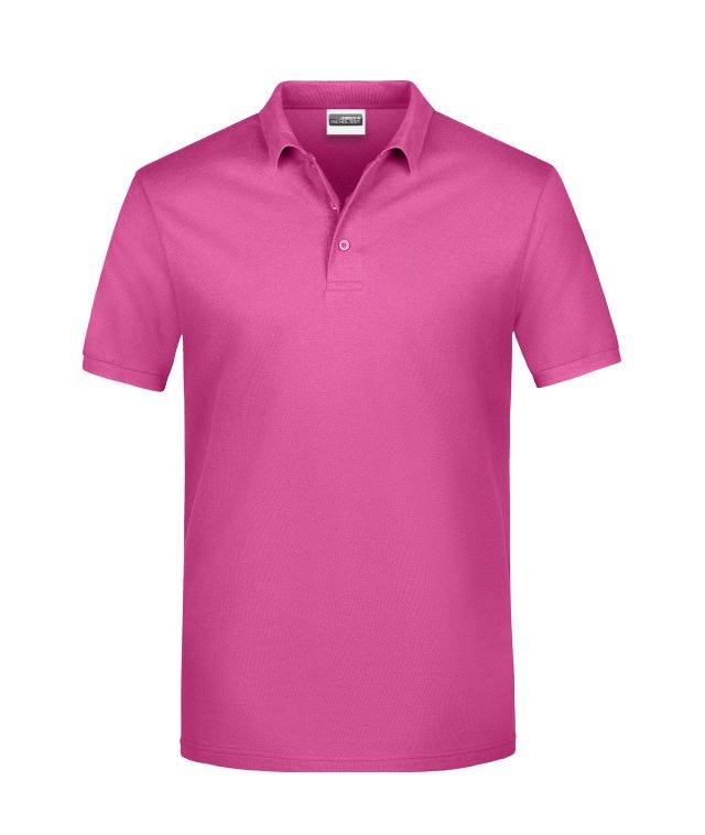 Promo Polo Man Klassisches Poloshirt pink, Gr. XL