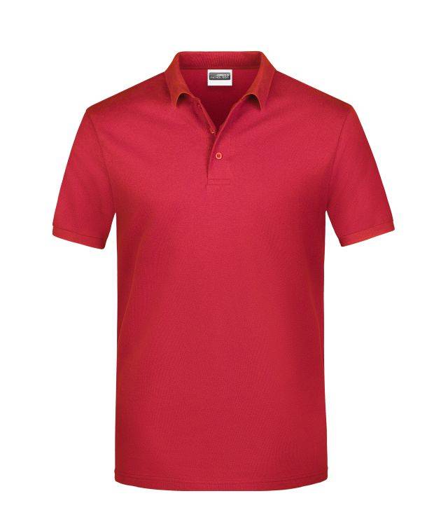 Promo Polo Man Klassisches Poloshirt rot, Gr. 3XL