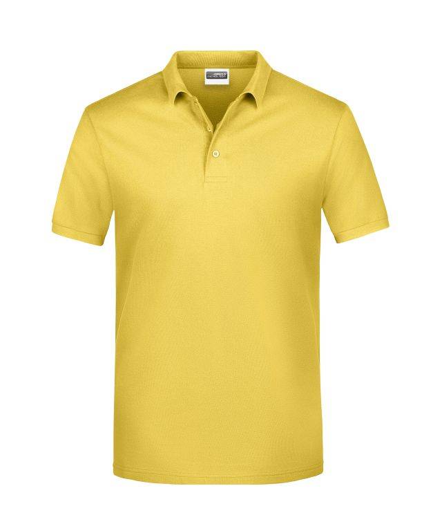 Promo Polo Man Klassisches Poloshirt gelb, Gr. L