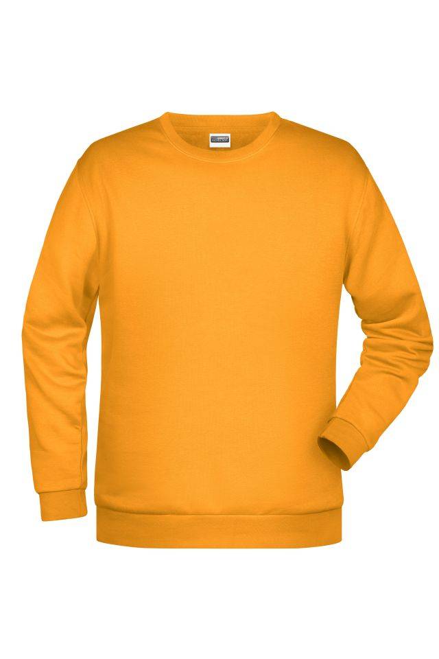 Promo Sweat Men Rundhals-Sweatshirt mit Raglanärmeln gelb, Gr. XXL