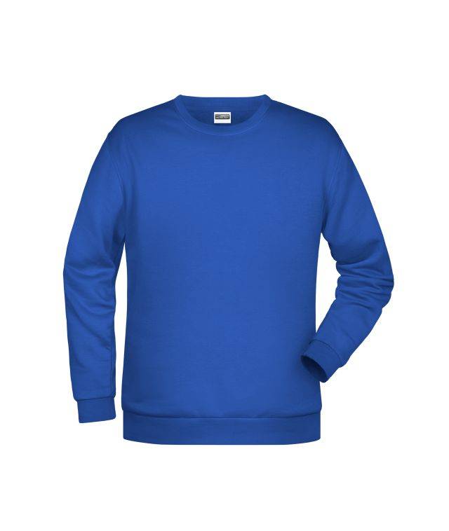 Promo Sweat Men Rundhals-Sweatshirt mit Raglanärmeln blau, Gr. S