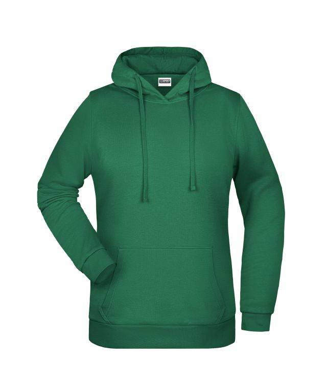 Promo Hoody Lady Klassisches Kapuzensweat grün, Gr. XL