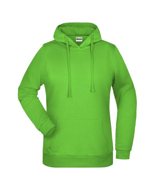 Promo Hoody Lady Klassisches Kapuzensweat grün, Gr. XS