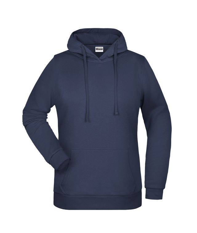 Promo Hoody Lady Klassisches Kapuzensweat blau, Gr. M