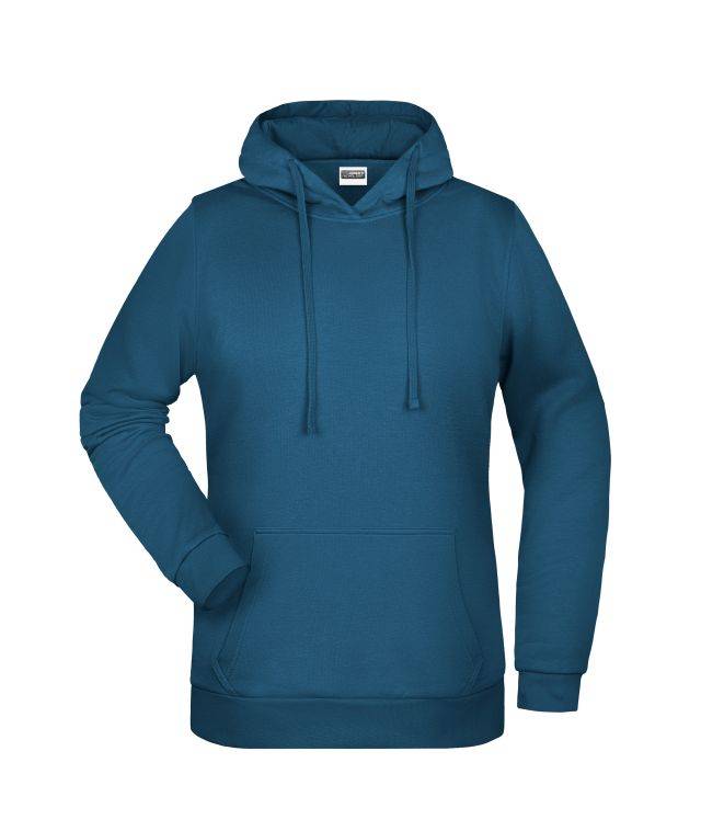 Promo Hoody Lady Klassisches Kapuzensweat blau, Gr. S
