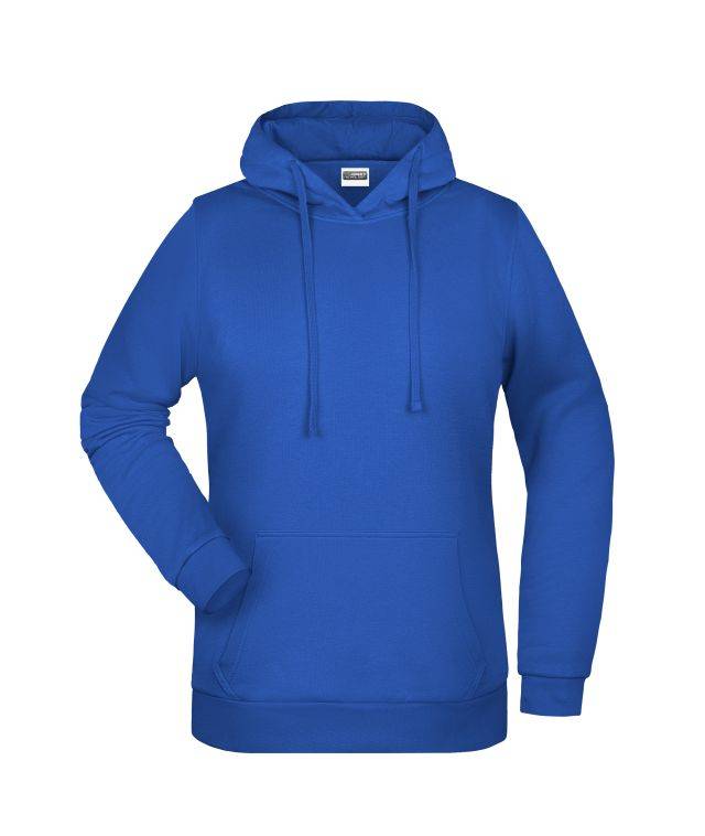 Promo Hoody Lady Klassisches Kapuzensweat blau, Gr. M