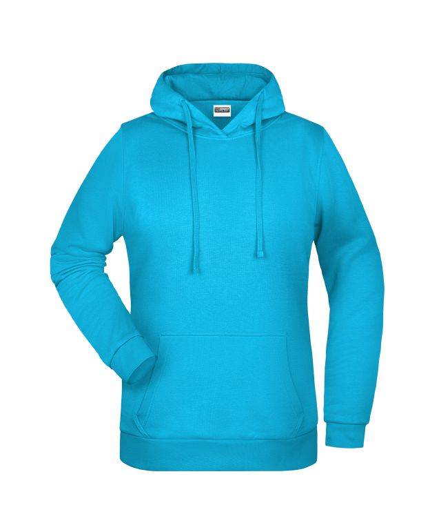 Promo Hoody Lady Klassisches Kapuzensweat blau, Gr. L