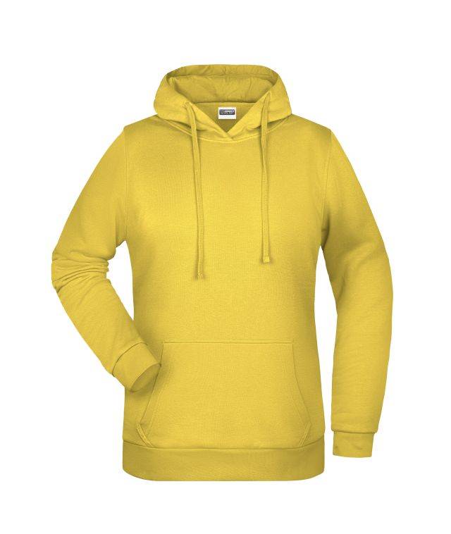 Promo Hoody Lady Klassisches Kapuzensweat gelb, Gr. XL