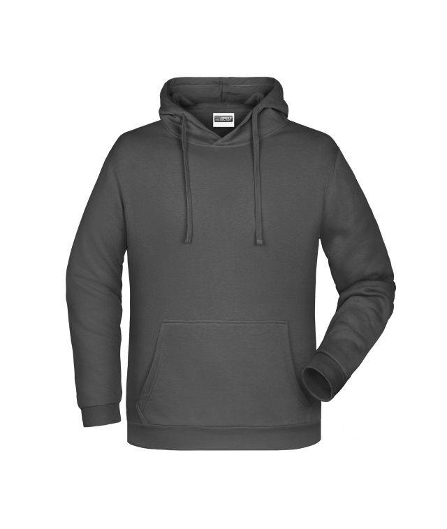 Promo Hoody Man Klassisches Kapuzensweat grau, Gr. XL