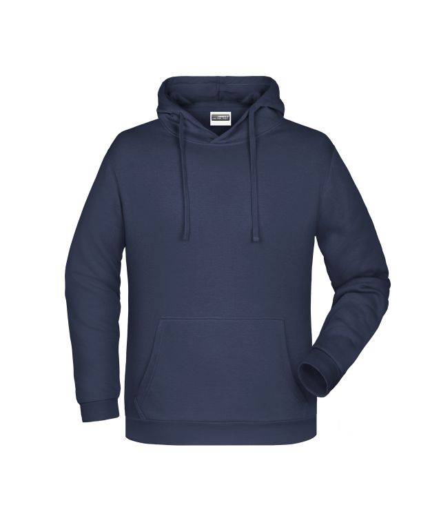 Promo Hoody Man Klassisches Kapuzensweat blau, Gr. XL