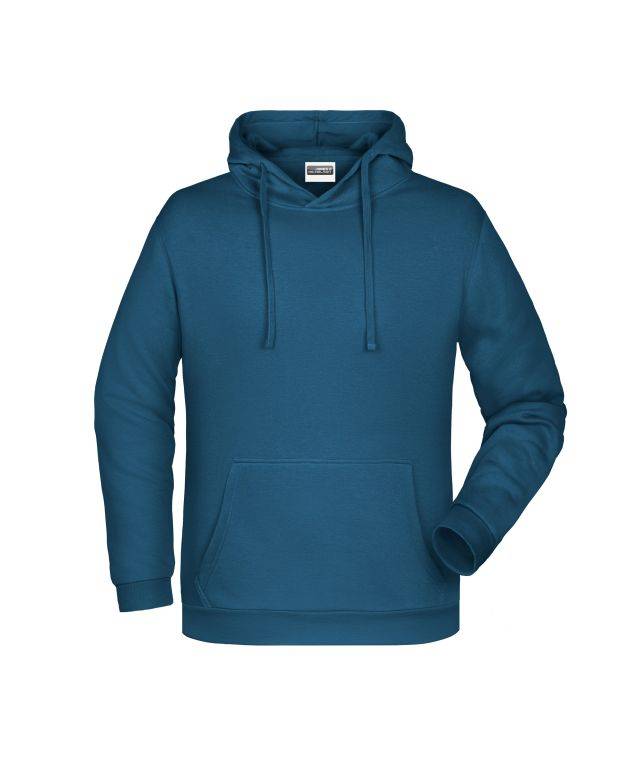 Promo Hoody Man Klassisches Kapuzensweat blau, Gr. 5XL