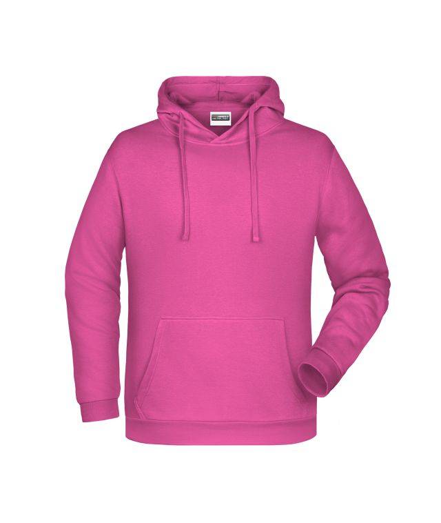 Promo Hoody Man Klassisches Kapuzensweat pink, Gr. 4XL