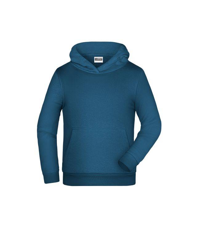 Promo Hoody Children Klassisches Kapuzensweat für Kinder blau, Gr. M
