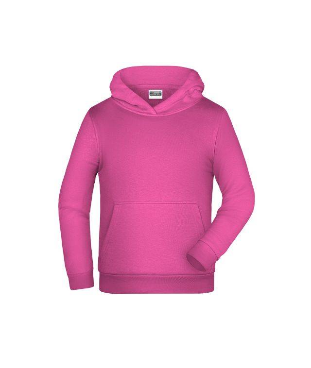 Promo Hoody Children Klassisches Kapuzensweat für Kinder pink, Gr. L