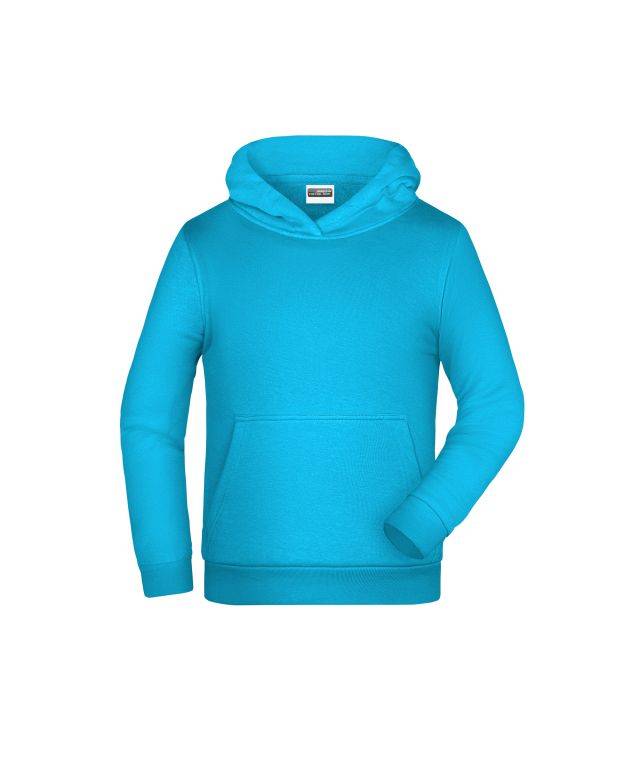 Promo Hoody Children Klassisches Kapuzensweat für Kinder blau, Gr. XL