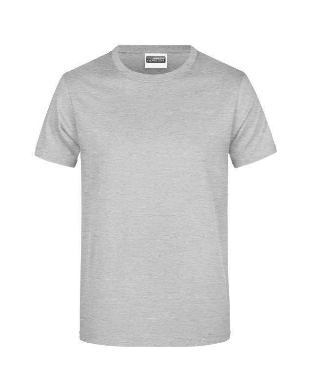 Promo-T Man 150 Klassisches T-Shirt grau, Gr. XXL