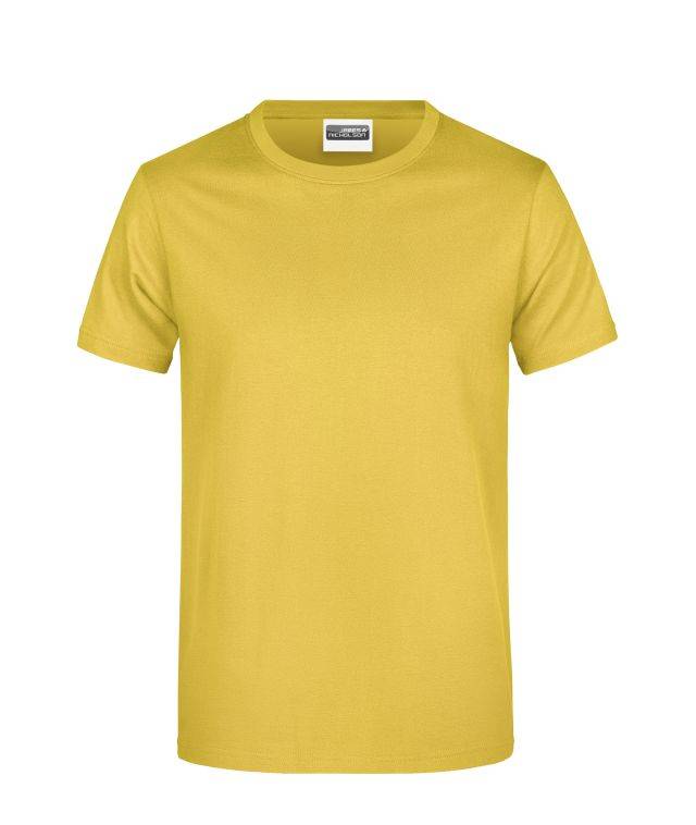 Promo-T Man 150 Klassisches T-Shirt gelb, Gr. S