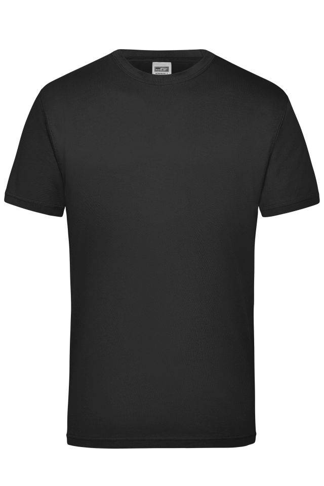 Workwear-T Men Strapazierfähiges klassisches T-Shirt schwarz, Gr. XL