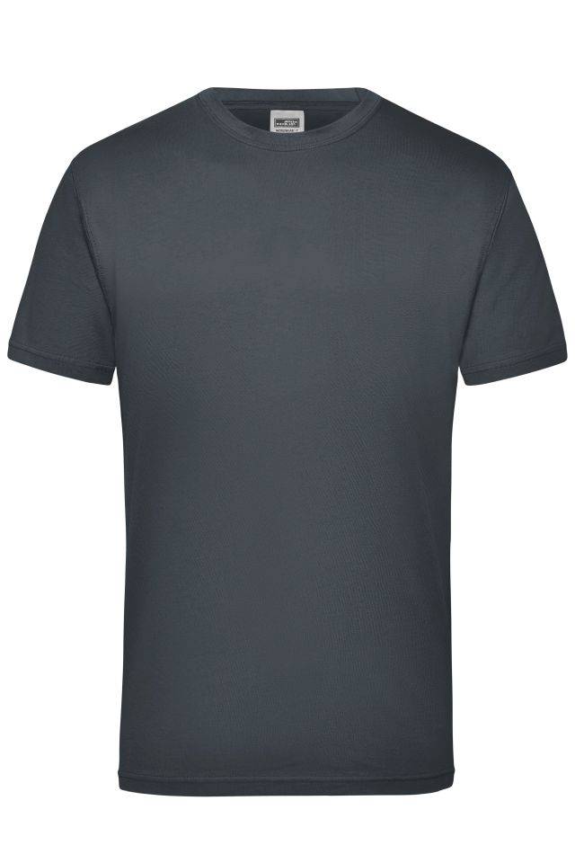 Workwear-T Men Strapazierfähiges klassisches T-Shirt grau, Gr. L
