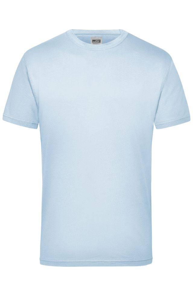 Workwear-T Men Strapazierfähiges klassisches T-Shirt blau, Gr. M