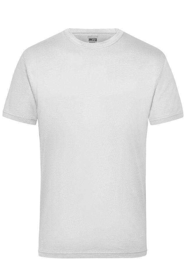 Workwear-T Men Strapazierfähiges klassisches T-Shirt weiß, Gr. M