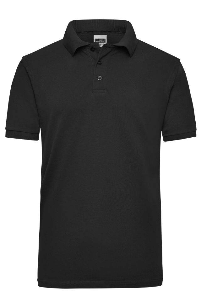 Workwear Polo Men Strapazierfähiges klassisches Poloshirt schwarz, Gr. 6XL