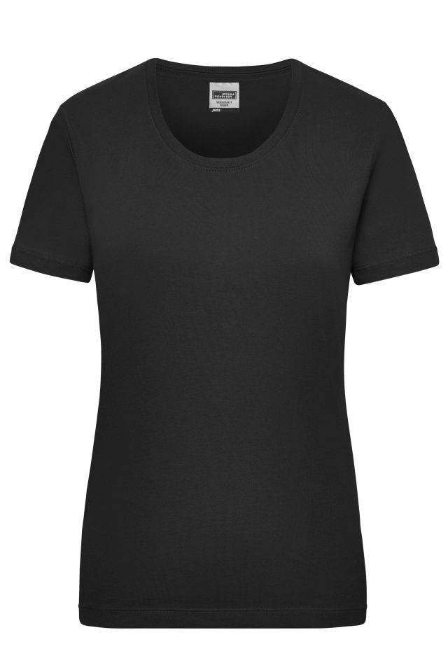 Workwear-T Women Strapazierfähiges klassisches T-Shirt schwarz, Gr. XL