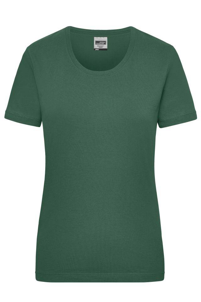 Workwear-T Women Strapazierfähiges klassisches T-Shirt grün, Gr. XXL