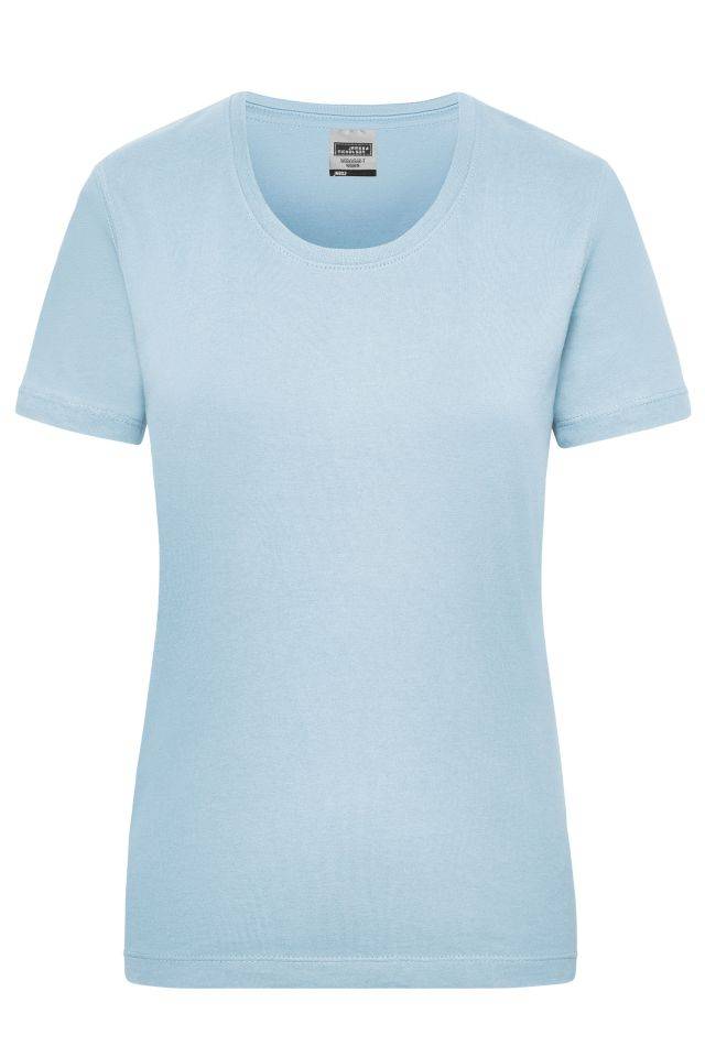 Workwear-T Women Strapazierfähiges klassisches T-Shirt blau, Gr. S