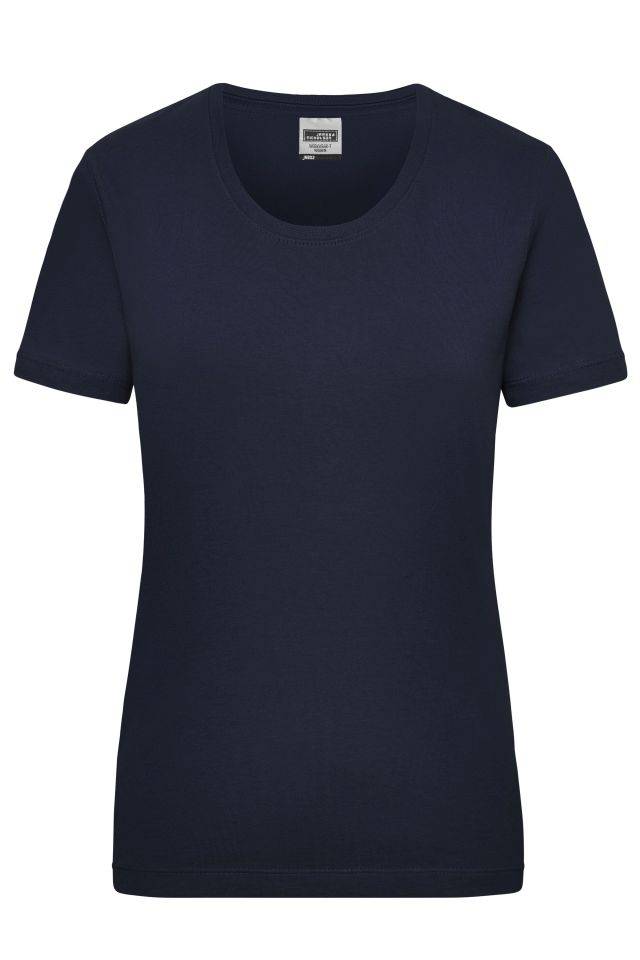 Workwear-T Women Strapazierfähiges klassisches T-Shirt blau, Gr. M