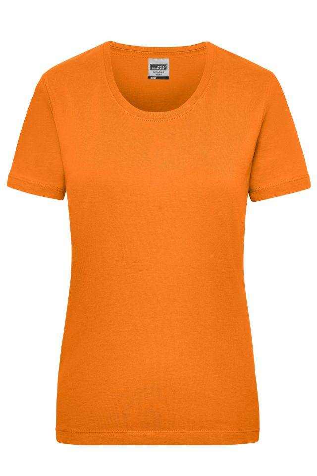 Workwear-T Women Strapazierfähiges klassisches T-Shirt orange, Gr. L