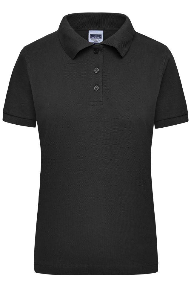 Workwear Polo Women Strapazierfähiges klassisches Poloshirt schwarz, Gr. XXL