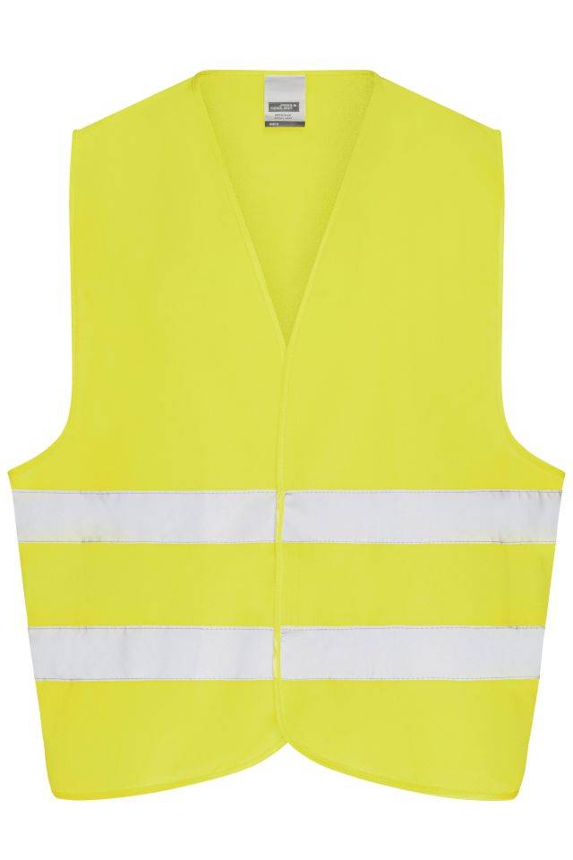 Safety Vest Adults Leicht zu bedruckende Sicherheitsweste in Einheitsgröße gelb/neon, Gr. one size