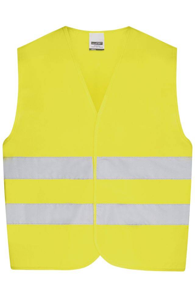 Safety Vest Kids Leicht zu bedruckende Sicherheitsweste in Einheitsgröße gelb/neon, Gr. one size