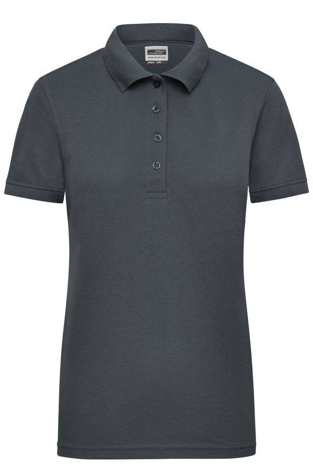 Ladies' Workwear Polo Pflegeleichtes und strapazierfähiges Polo grau, Gr. 3XL