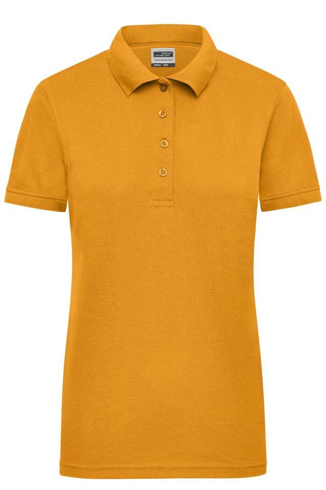 Ladies' Workwear Polo Pflegeleichtes und strapazierfähiges Polo gelb, Gr. L
