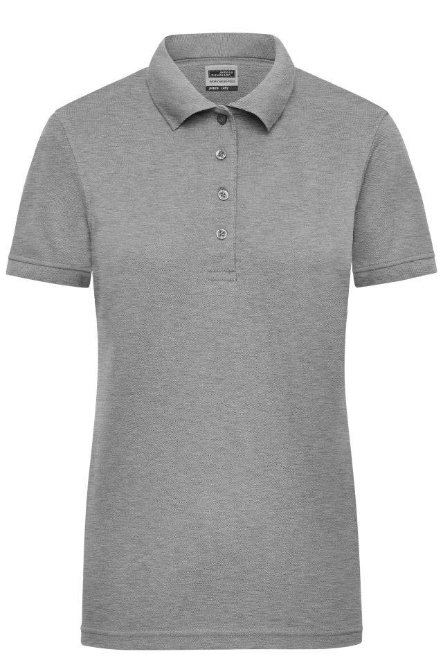 Ladies' Workwear Polo Pflegeleichtes und strapazierfähiges Polo grau, Gr. S