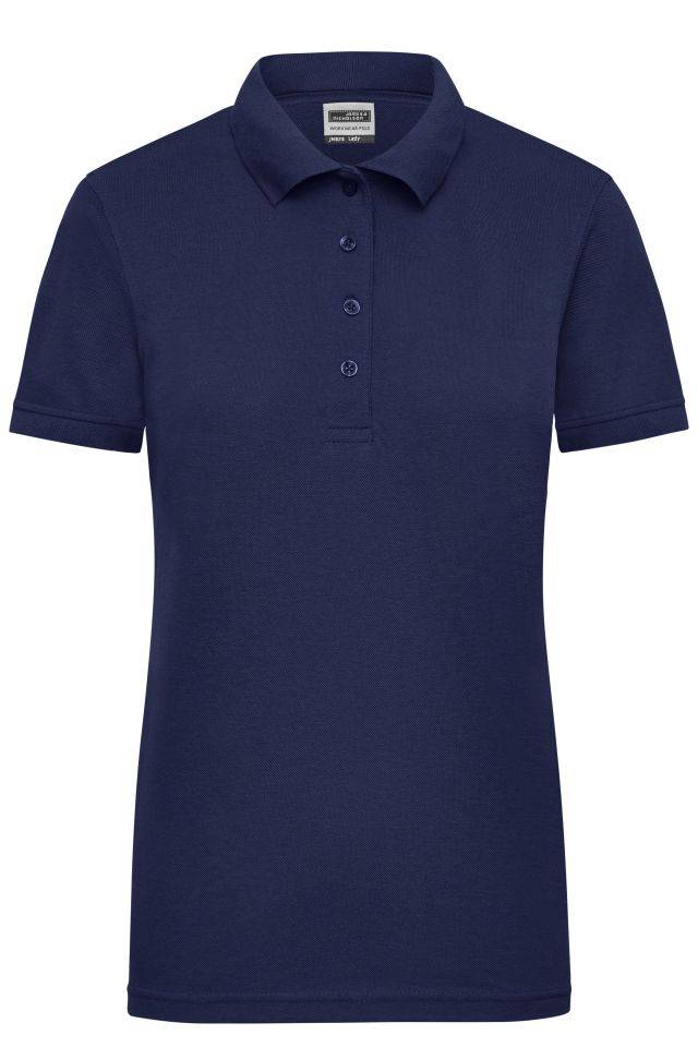 Ladies' Workwear Polo Pflegeleichtes und strapazierfähiges Polo blau, Gr. 3XL