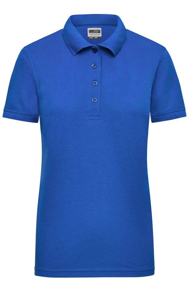 Ladies' Workwear Polo Pflegeleichtes und strapazierfähiges Polo blau, Gr. S