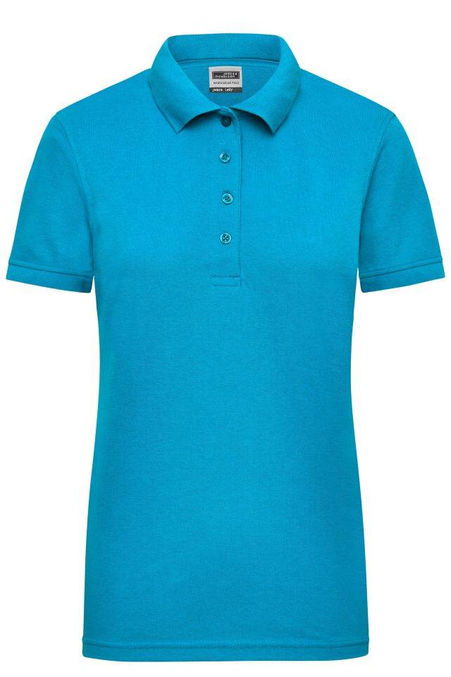 Ladies' Workwear Polo Pflegeleichtes und strapazierfähiges Polo blau, Gr. M