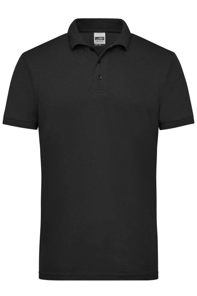 Men's Workwear Polo Pflegeleichtes und strapazierfähiges Polo schwarz, Gr. L