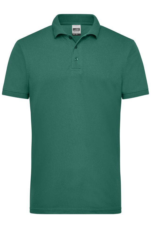 Men's Workwear Polo Pflegeleichtes und strapazierfähiges Polo grün, Gr. 6XL