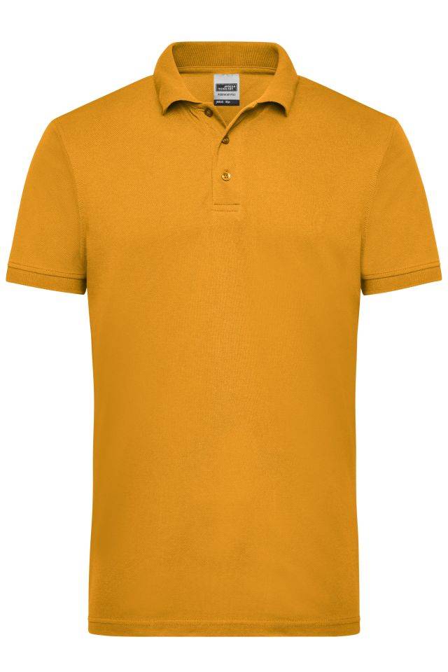 Men's Workwear Polo Pflegeleichtes und strapazierfähiges Polo gelb, Gr. XS