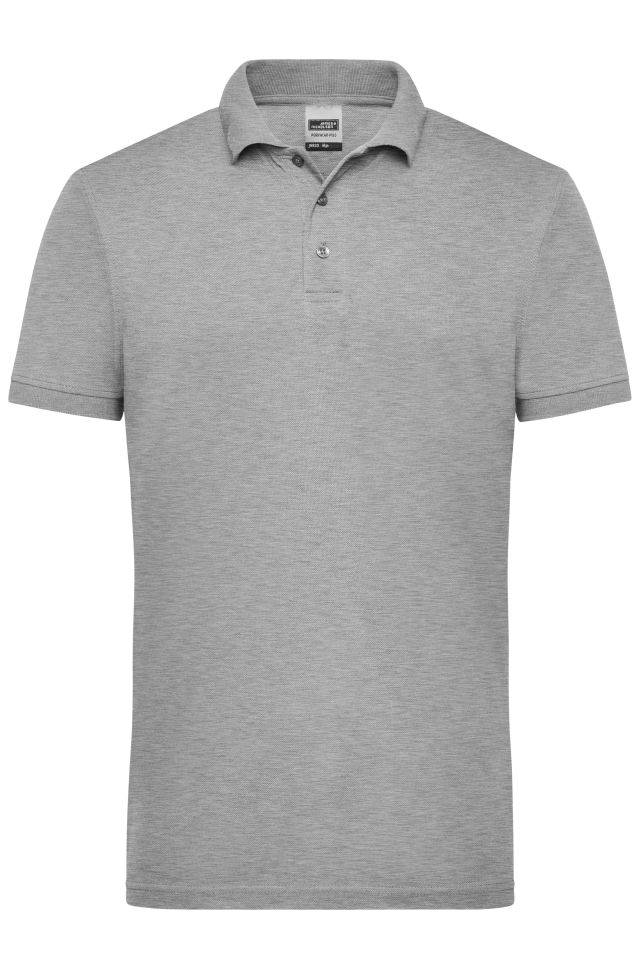 Men's Workwear Polo Pflegeleichtes und strapazierfähiges Polo grau, Gr. L